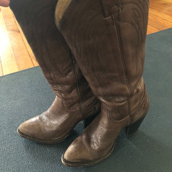 Frye Western High Boots - Picture 1 of 12